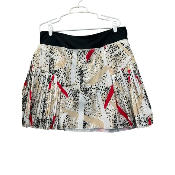 GG Blue Pleated Angel Athletic Skort Woman Copper Golf Tennis Pickleball Sz. XL - Picture 2 of 14